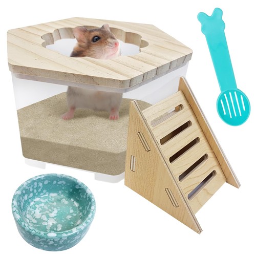 Hamster sand bath box - hamster,